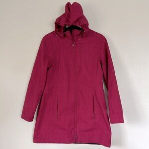 L.L.Bean Misses Women's Size S Long Sleeve Full Zip Lightweight Purple Jacket